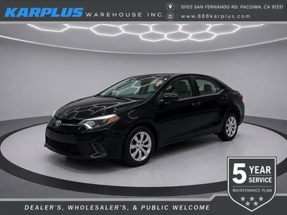 Used 2015 Toyota Corolla LE w/ Protection Package