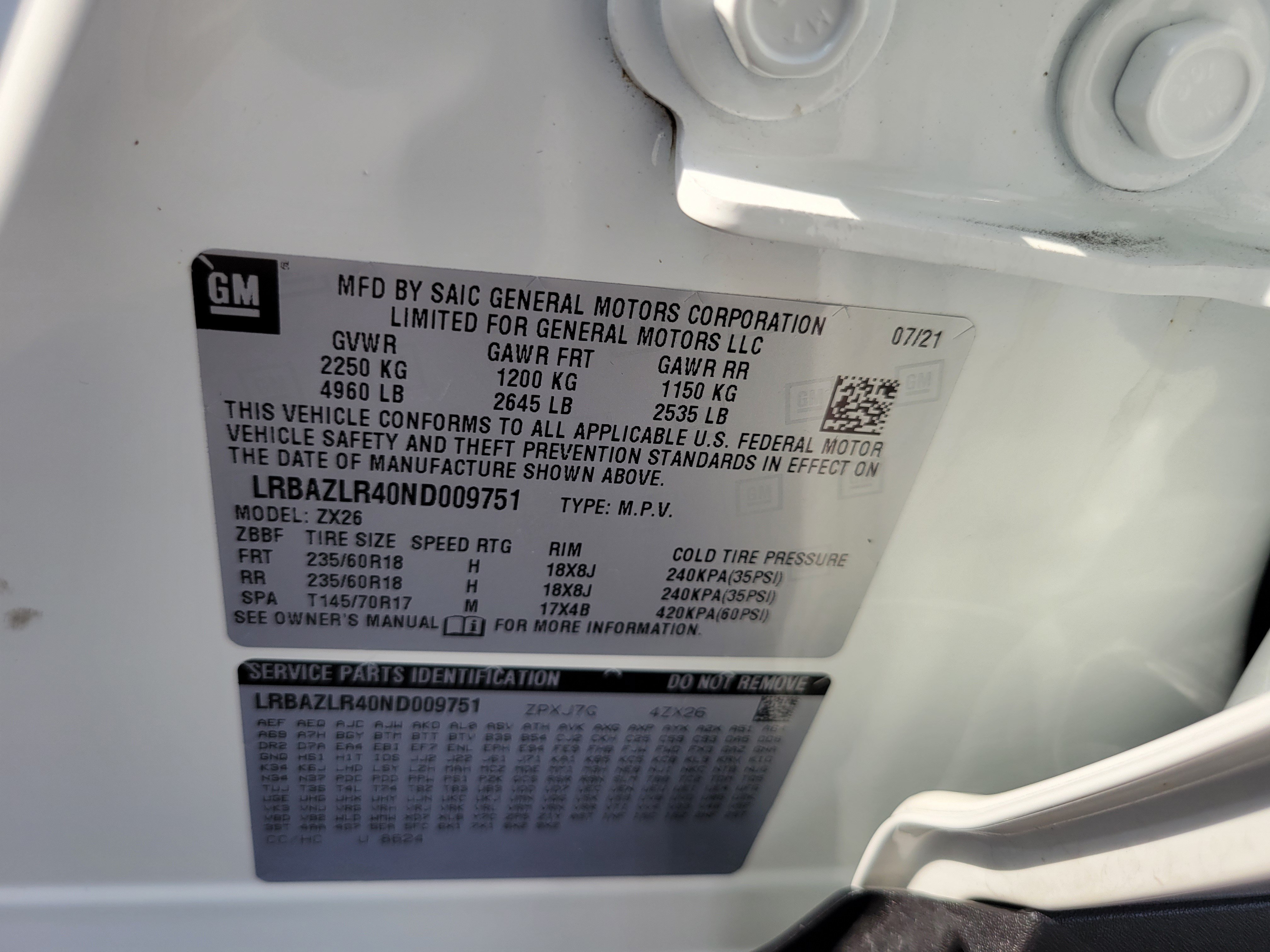 Used 2022 Buick Envision Preferred FWD image 30