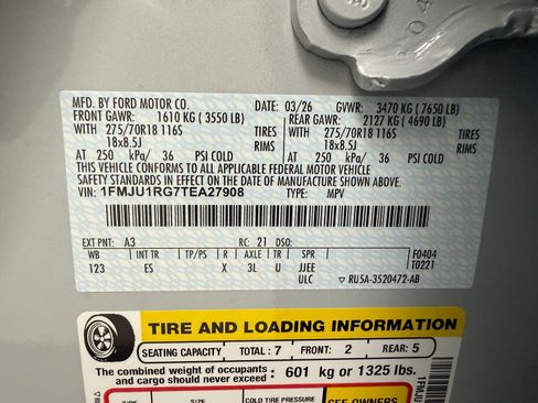 New 2026 Ford Expedition Tremor AWD/4WD image 21