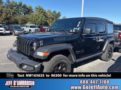 Used 2022 Jeep Wrangler Unlimited Willys