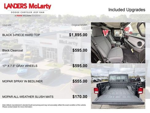 New 2026 Jeep Gladiator Sport AWD/4WD image 4