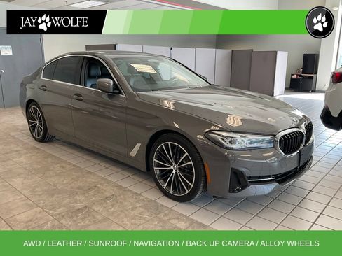 Used 2021 BMW 530i xDrive w/ Premium Package AWD/4WD image 1