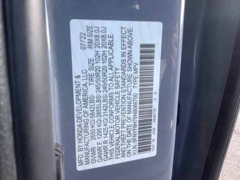 Used 2022 Honda Pilot Black Edition image 21