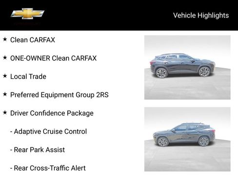 Certified 2024 Chevrolet Trax RS w/ Driver Confidence Package FWD image 17