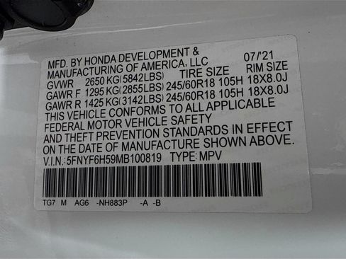 Used 2021 Honda Pilot EX-L image 27