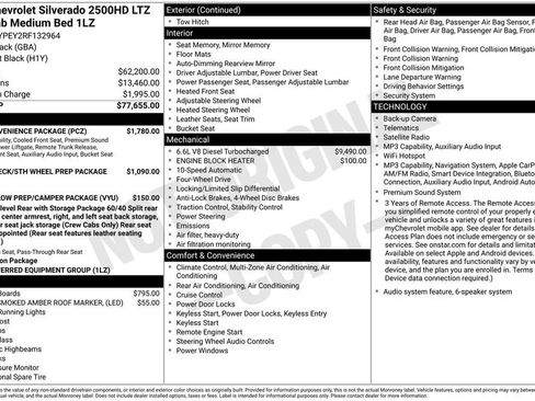 Used 2024 Chevrolet Silverado 2500 LTZ w/ LTZ Convenience Package AWD/4WD image 3