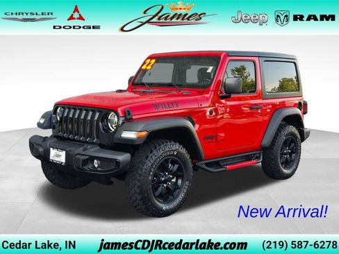Used 2022 Jeep Wrangler Sport AWD/4WD image 1