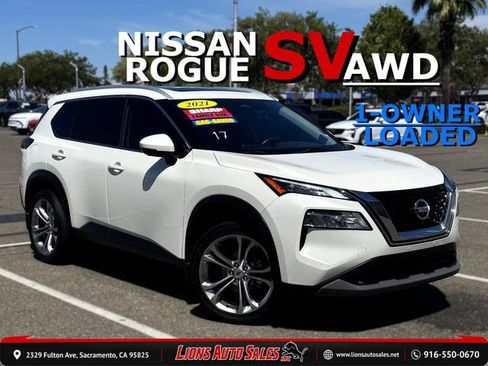 Used 2021 Nissan Rogue SV w/ Premium Package AWD/4WD image 1