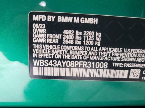 Used 2023 BMW M3 Competition w/ M Carbon Exterior Package image 35