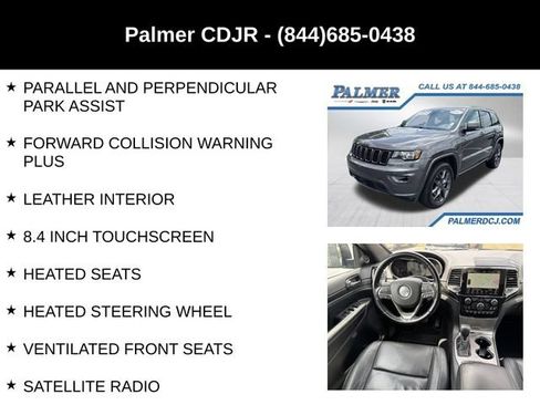 Used 2021 Jeep Grand Cherokee Limited w/ Quick Order Package 28K 80th AWD/4WD image 12