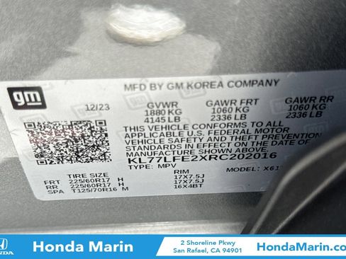 Used 2024 Chevrolet Trax LS w/ LS Convenience Package FWD image 35