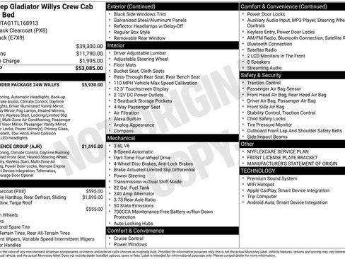 New 2026 Jeep Gladiator Mojave AWD/4WD image 4