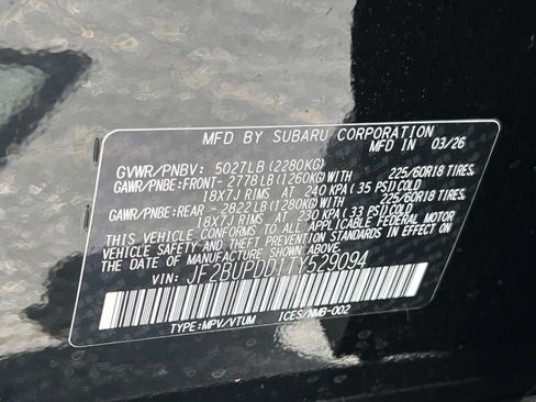 Certified 2026 Subaru Outback Limited w/ Premium/Limited Package 2 AWD/4WD image 27