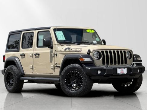 Used 2022 Jeep Wrangler Unlimited Sport AWD/4WD image 1