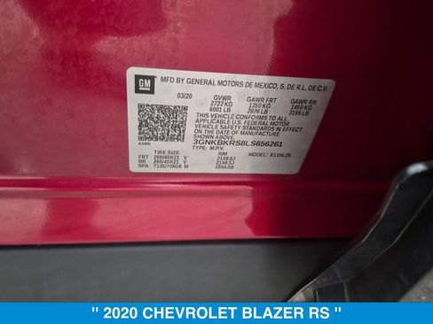 Used 2020 Chevrolet Blazer RS AWD/4WD image 37