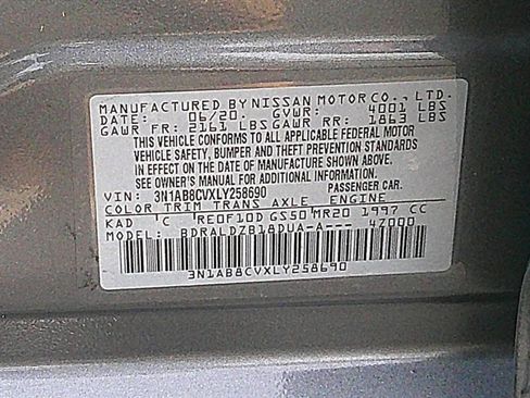 Used 2020 Nissan Sentra SV w/ SV Premium Package image 10