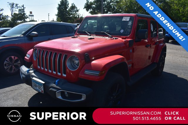 Used 2022 Jeep Wrangler Unlimited Sahara w/ Cold Weather Group AWD/4WD image 1