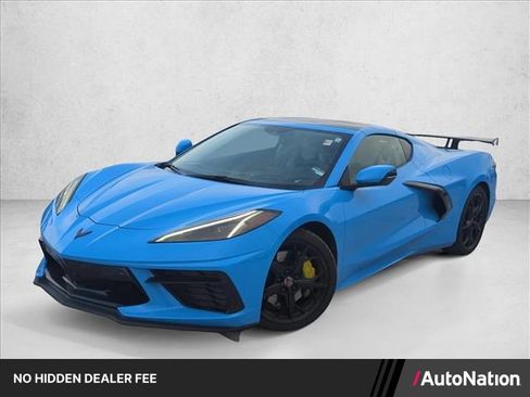 Used 2022 Chevrolet Corvette Stingray Premium Cpe w/ Z51 Performance Package RWD image 1