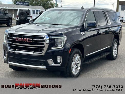 Used 2021 GMC Yukon XL SLT w/ SLT Luxury Package AWD/4WD image 3