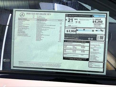 New 2026 Mercedes-Benz GLE 450 4MATIC image 18
