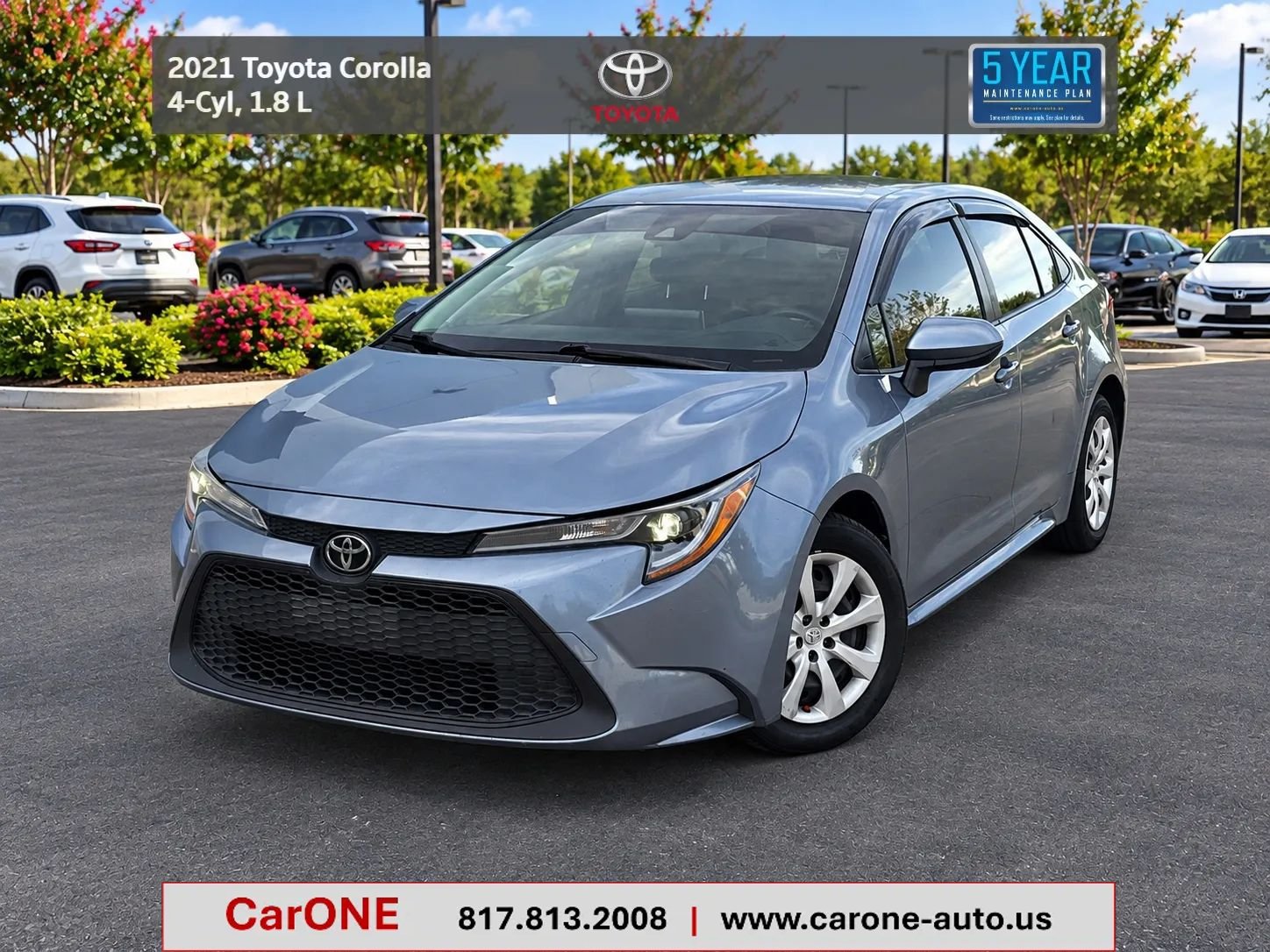 Used 2021 Toyota Corolla LE FWD image 1