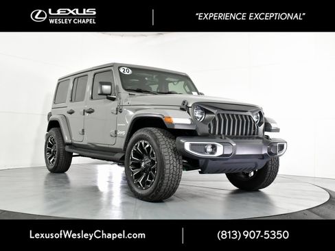 Used 2020 Jeep Wrangler Unlimited Sahara image 1