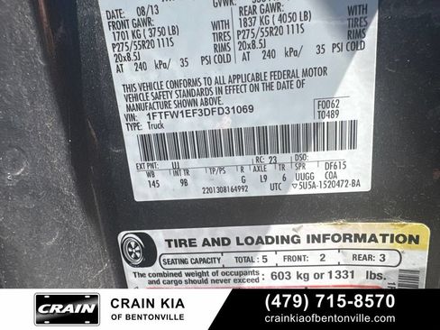 Used 2013 Ford F150 Platinum AWD/4WD image 30