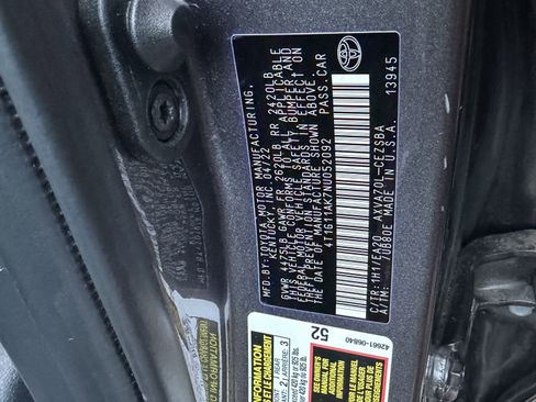 Used 2022 Toyota Camry SE w/ Carpet Mat Package (TMS) image 21