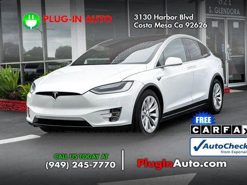 Used 2018 Tesla Model X 75D AWD/4WD image 3