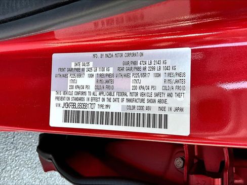 Certified 2025 MAZDA CX-5 AWD 2.5 S w/ Select Package image 35