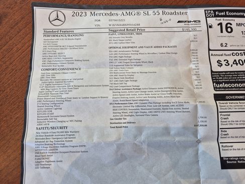 Used 2023 Mercedes-Benz SL 55 AMG 4MATIC image 36