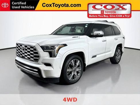 Certified 2025 Toyota Sequoia Capstone AWD/4WD image 1