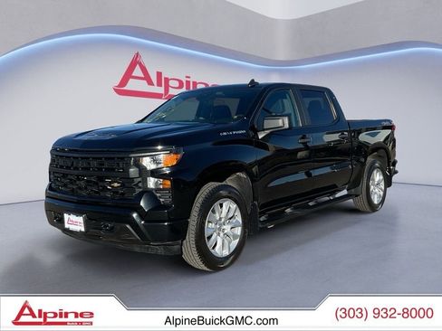 Certified 2023 Chevrolet Silverado 1500 Custom AWD/4WD image 1