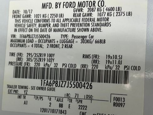 Used 2018 Ford Mustang Shelby GT350 w/ Electronics Package image 16