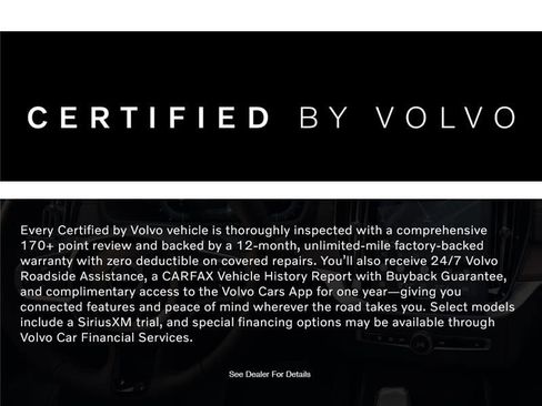 Certified 2023 Volvo XC60 B5 Ultimate w/ Climate Package FWD image 2