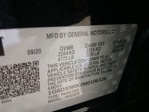 Used 2021 Cadillac CT5 Luxury w/ Sun And Sound Package AWD/4WD image 23