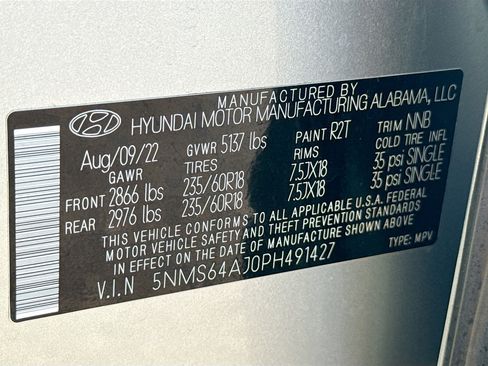 Used 2023 Hyundai Santa Fe XRT w/ Cargo Package image 44