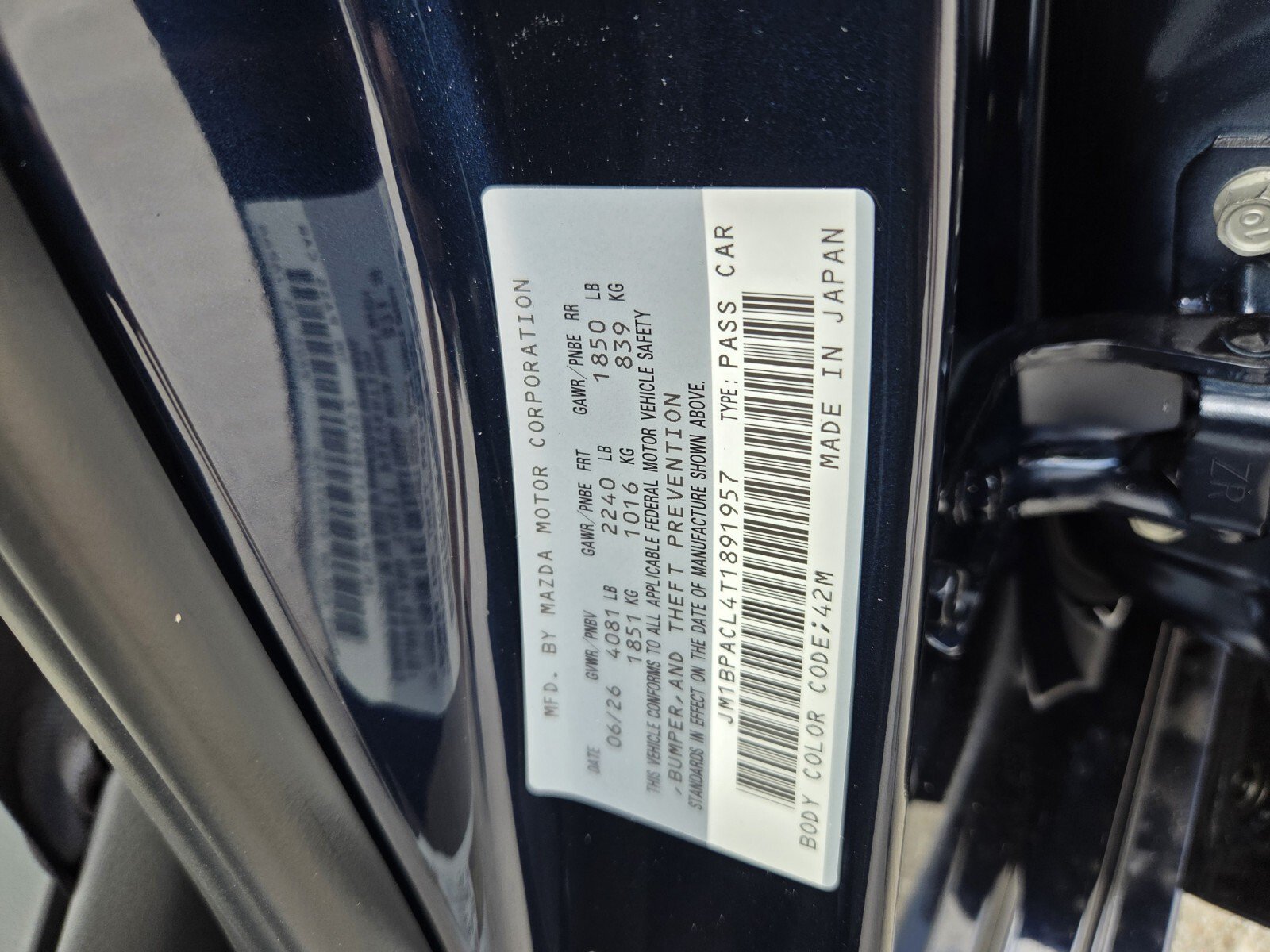 New 2026 MAZDA MAZDA3 2.5 S Sedan w/ Preferred Pkg FWD image 19