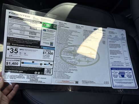 New 2026 Subaru Forester Limited AWD/4WD image 34
