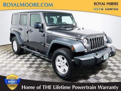 Used 2017 Jeep Wrangler Unlimited Sport w/ Quick Order Package 24S