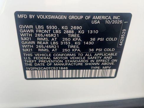 New 2026 Volkswagen Atlas SEL Premium R-Line AWD/4WD image 20