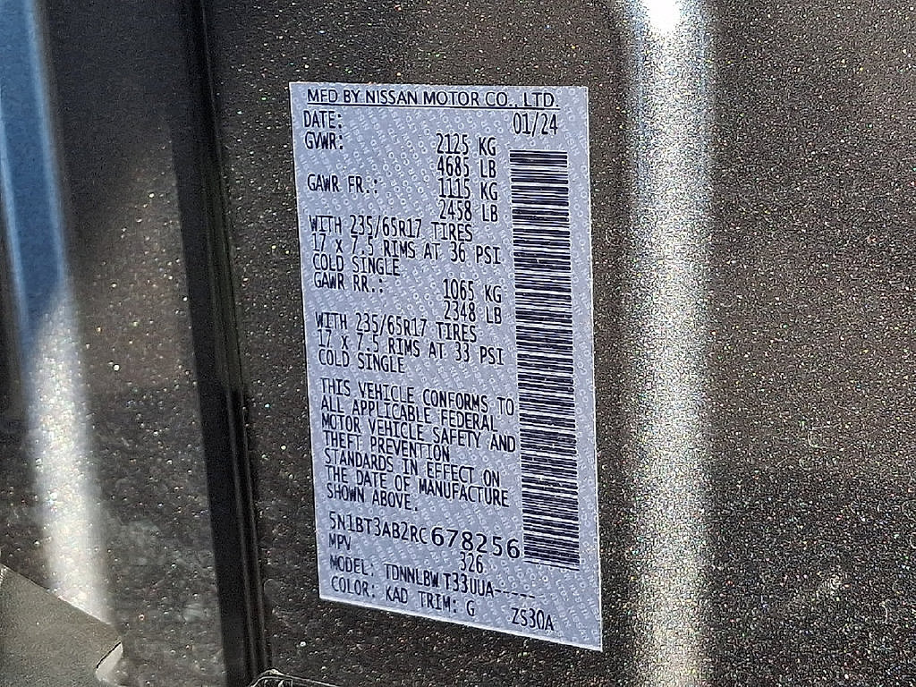 Used 2024 Nissan Rogue S AWD/4WD image 29