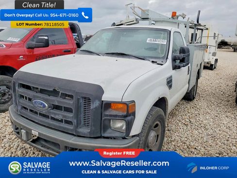 Used 2008 Ford F350 2WD Regular Cab Super Duty image 1