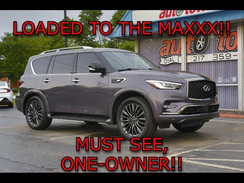 Used 2023 INFINITI QX80 Premium Select w/ Cargo Package AWD/4WD image 1