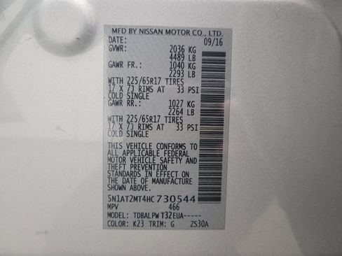 Used 2017 Nissan Rogue S FWD image 33