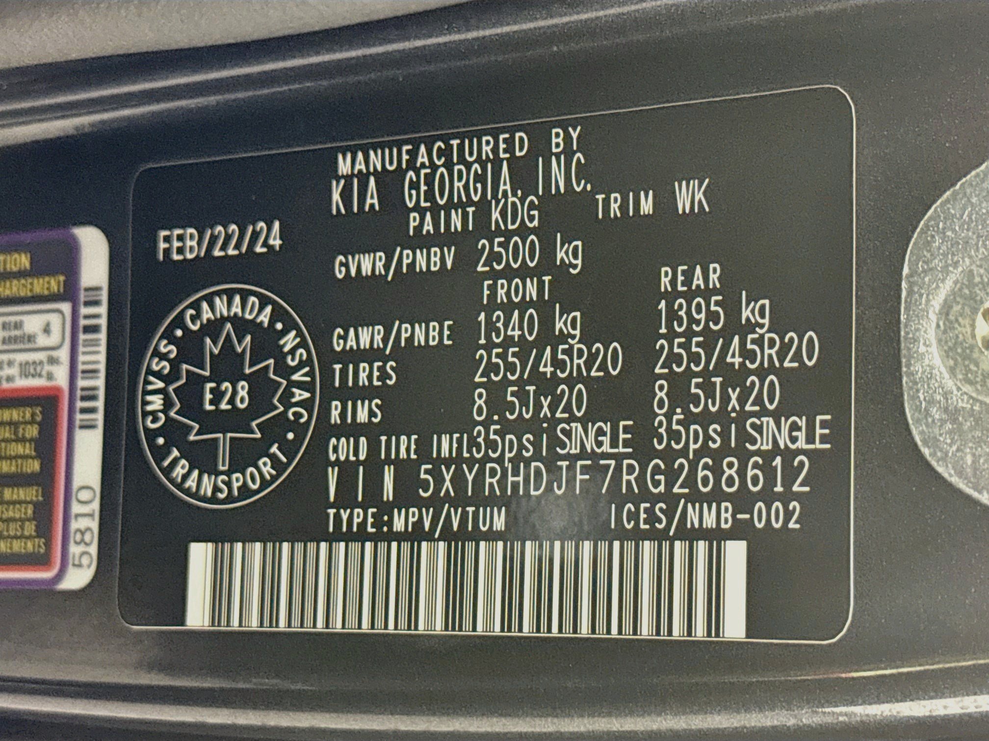 Used 2024 Kia Sorento X-Line EX AWD/4WD image 40