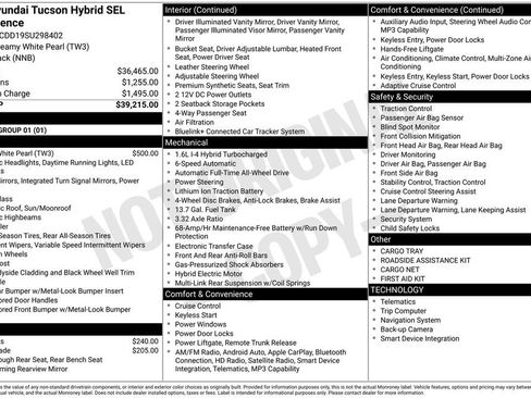 Used 2025 Hyundai Tucson SEL AWD/4WD image 26