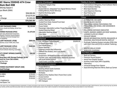 Used 2020 GMC Sierra 2500 AT4 w/ Technology Package image 39