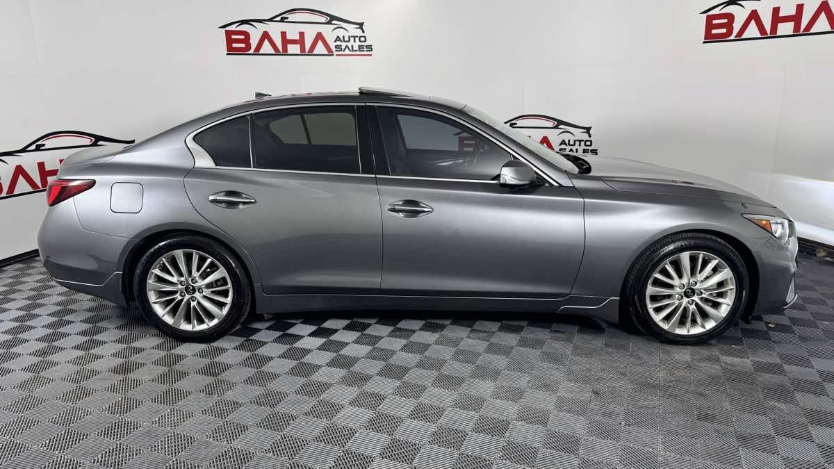 Used 2021 INFINITI Q50 Luxe w/ Seat & Sound Package RWD image 10