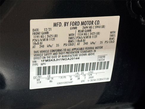 Used 2022 Ford Explorer Timberline AWD/4WD image 35